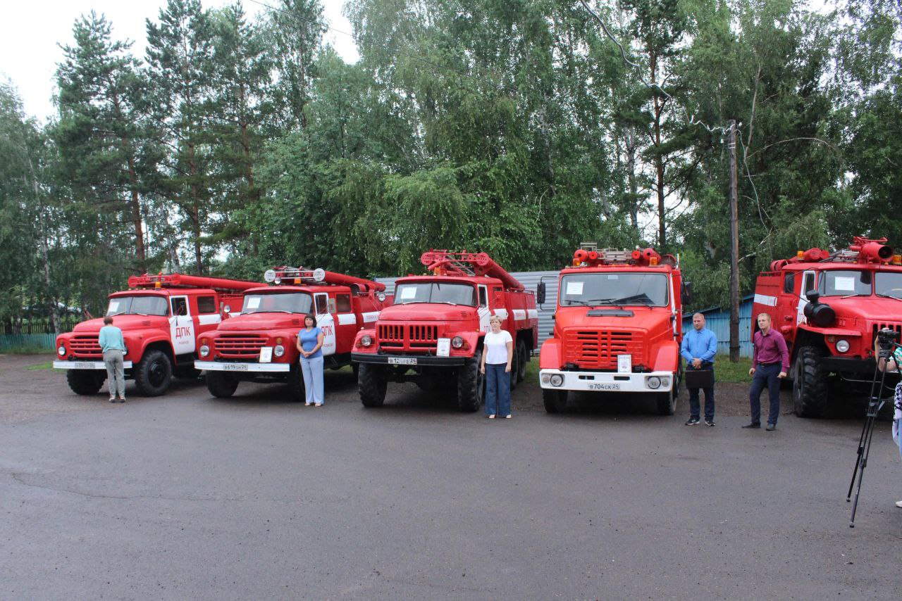 Движение пожарного автомобиля